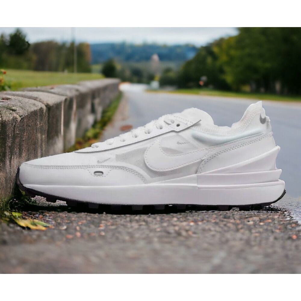 NIKE Waffle One Crispy Summit White Rare DC2533 Womens Size 10 NEW Fast Shipping - Picture 6 of 14